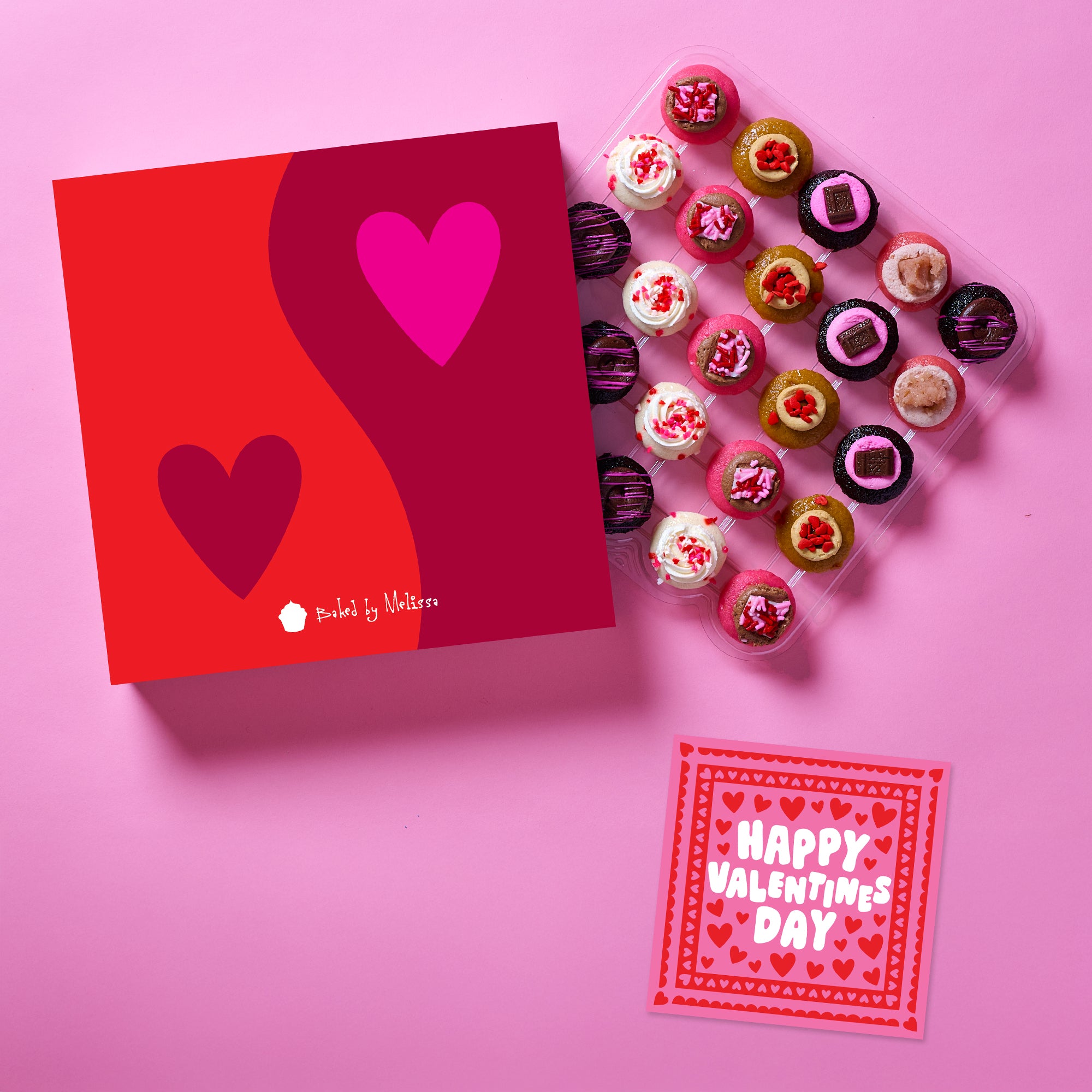 Valentine's Day Card & Love Gift Box 25-Pack – Baked by Melissa