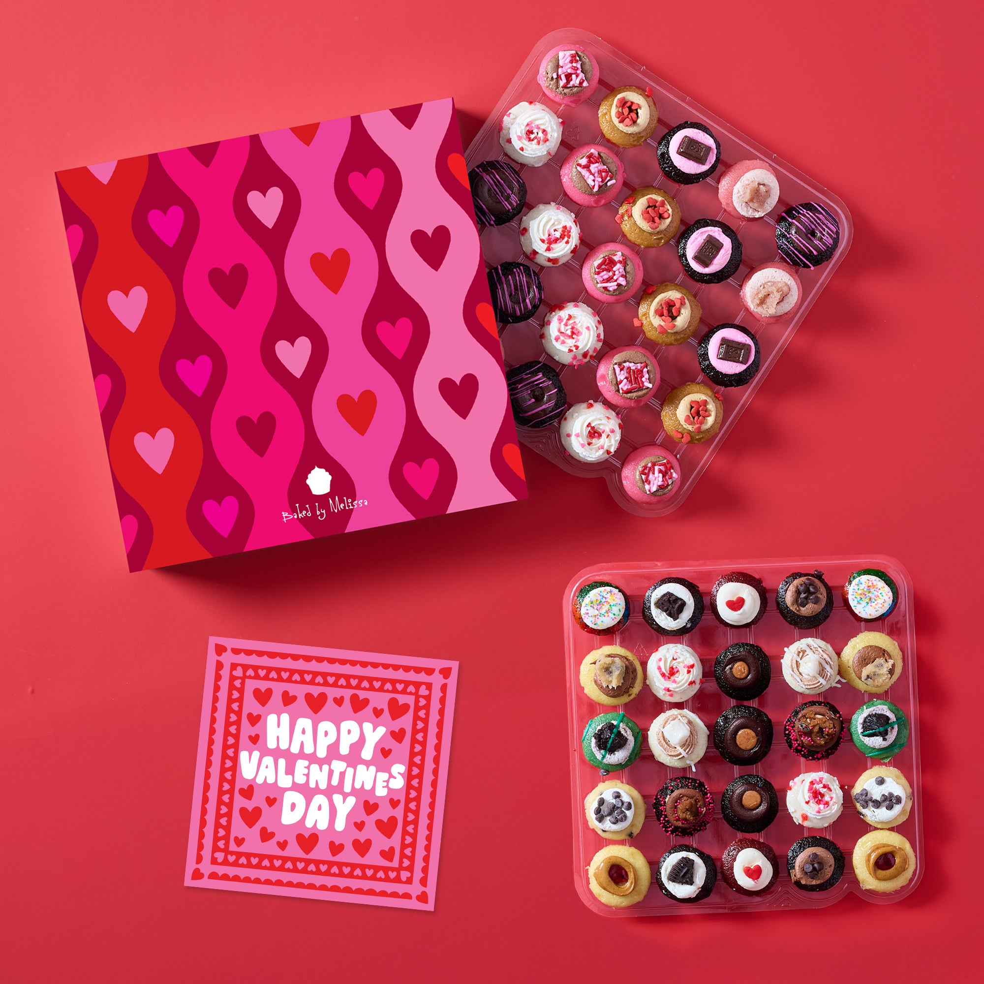 Valentine's Day Card & Gift Box 50-Pack – Baked by Melissa