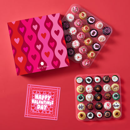 Valentine's Day Card & Gift Box 50-Pack