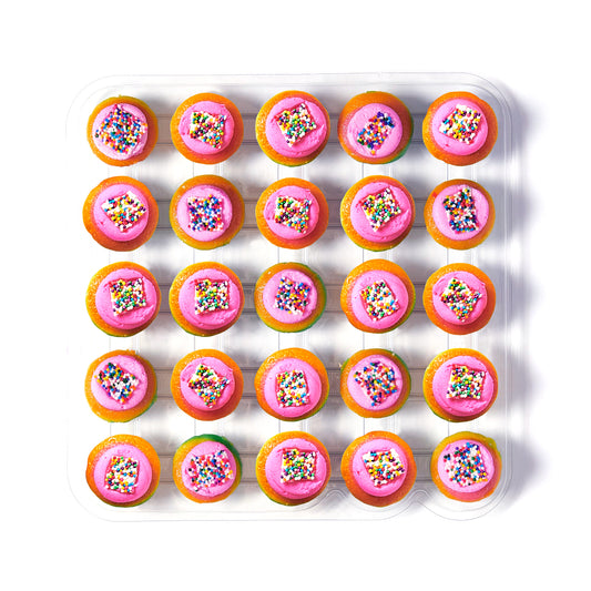 Melissa's Tie-Dye Cupcakes 25-Pack