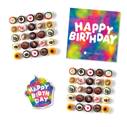 Groovy Birthday Essentials Gift Box 50-Pack & Birthday Card
