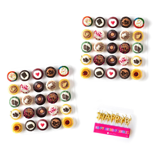 Happy Birthday Cupcakes & Candles 50-Pack