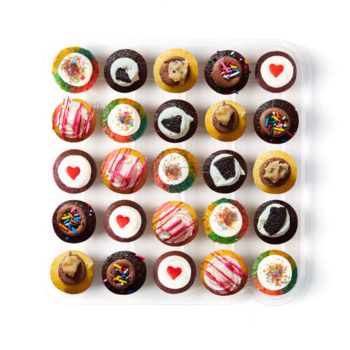Image of the Gluten Free Cupcakes 25-Pack cupcake assortment