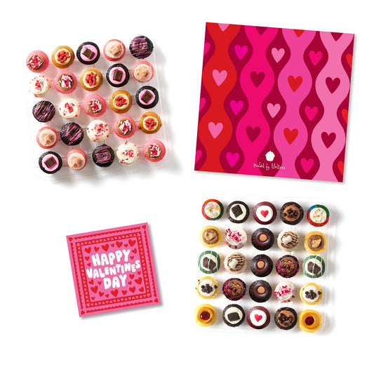 Valentine's Day Card & Gift Box 50-Pack