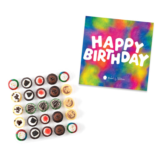 Birthday Gift Box 25-Pack w/ No-Nut Original Greats Cupcakes