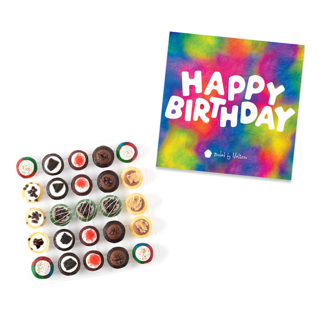 Birthday Gift Box 25-Pack w/ No-Nut Original Greats Cupcakes
