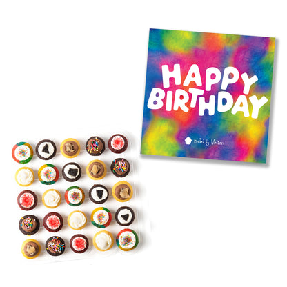 Birthday Gift Box 25-Pack w/ Gluten-Free Cupcakes