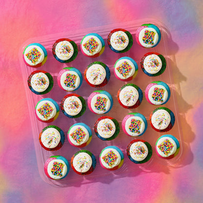 Tie Dye Lovers Cupcakes