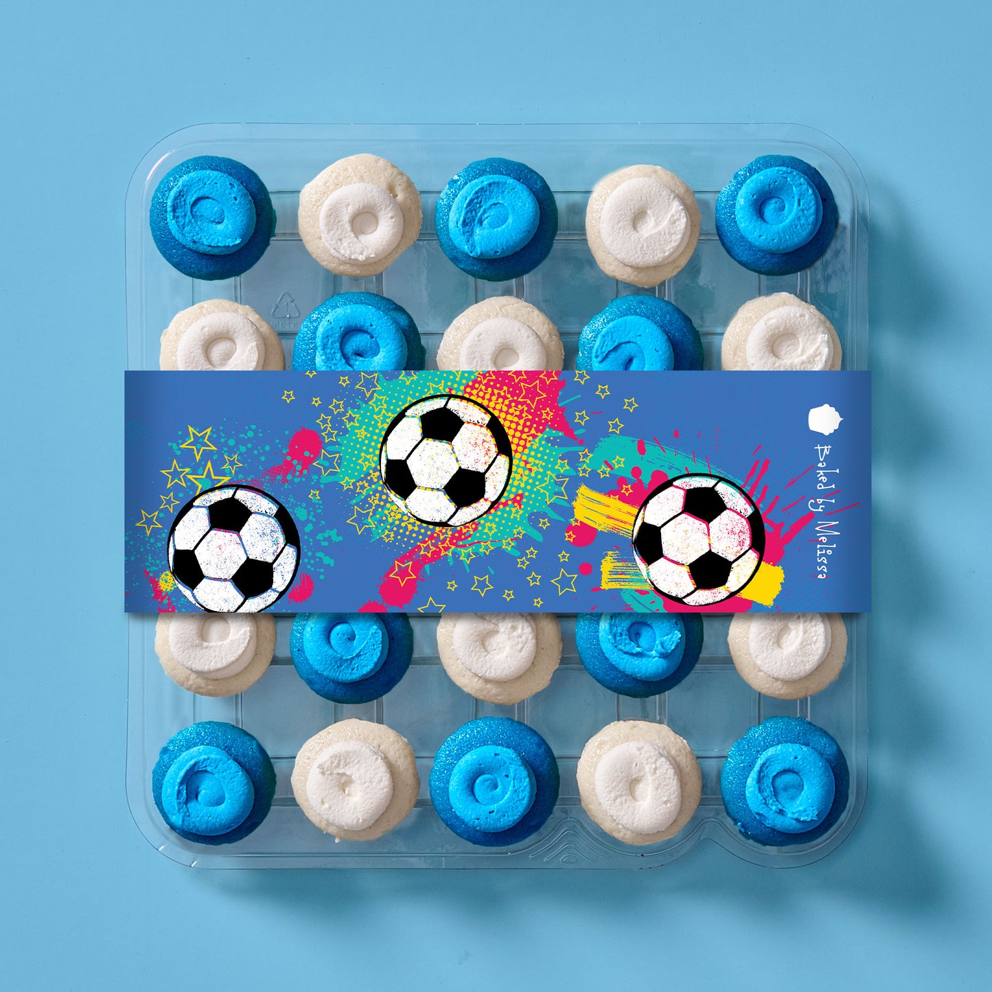Team Argentina Cupcakes 25-Pack