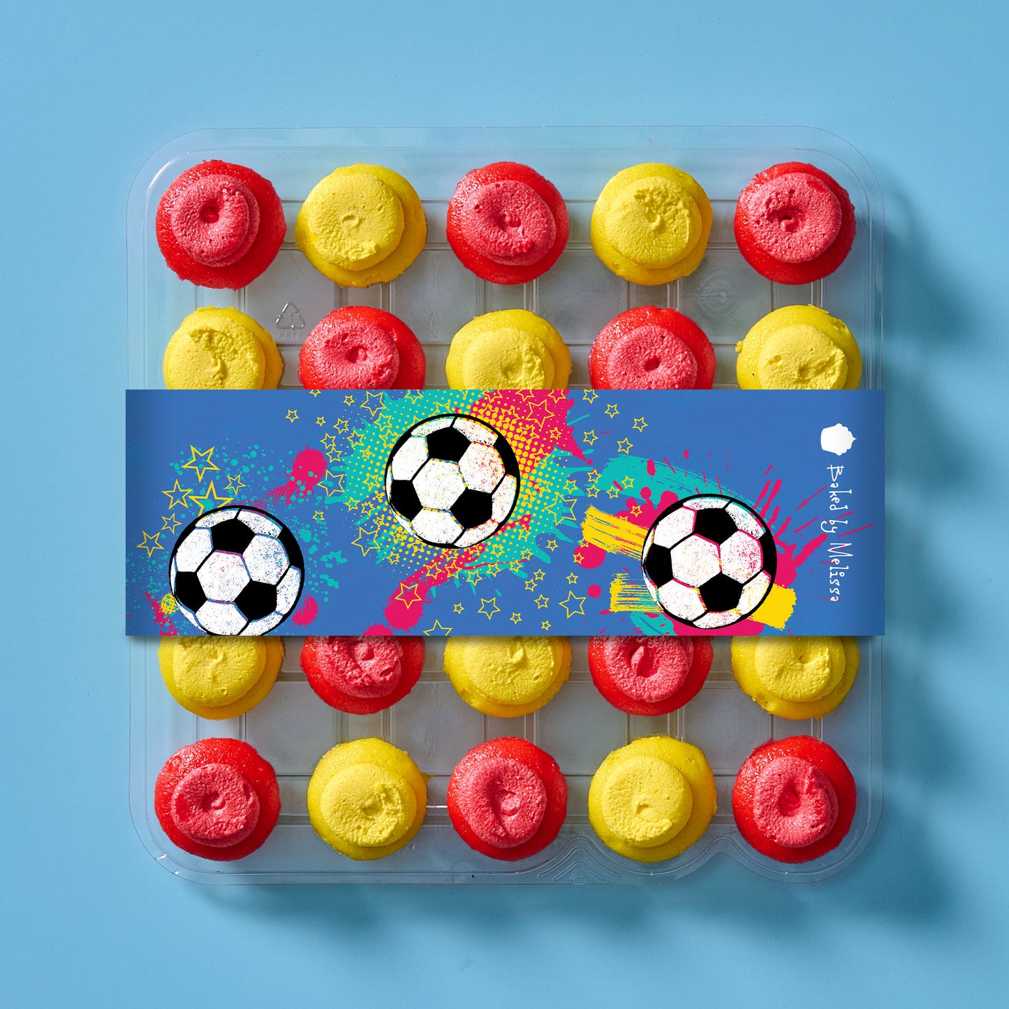 Team Spain Cupcakes 25-Pack