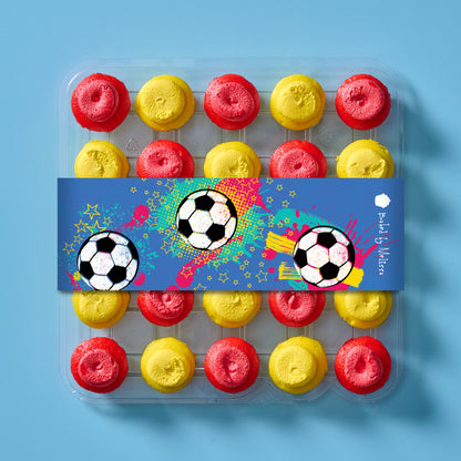 Team Spain Cupcakes 25-Pack