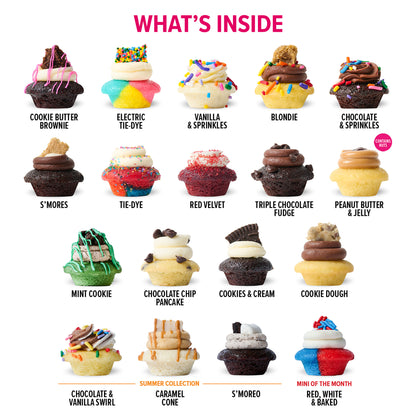 All The Flavors Cupcakes 100-Pack