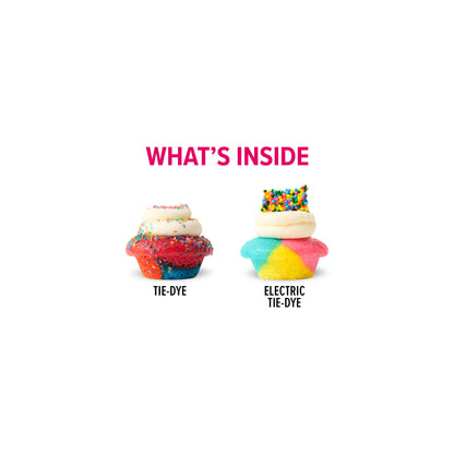 Tie Dye Lovers Cupcakes