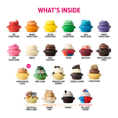 Team Spirit Cupcakes 50-Pack
