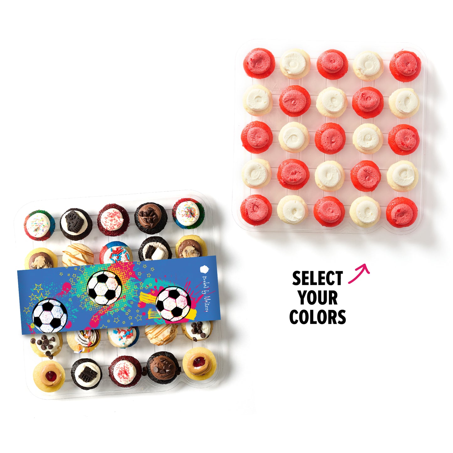 Team Spirit Cupcakes 50-Pack