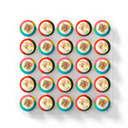 Tie Dye Lovers Cupcakes