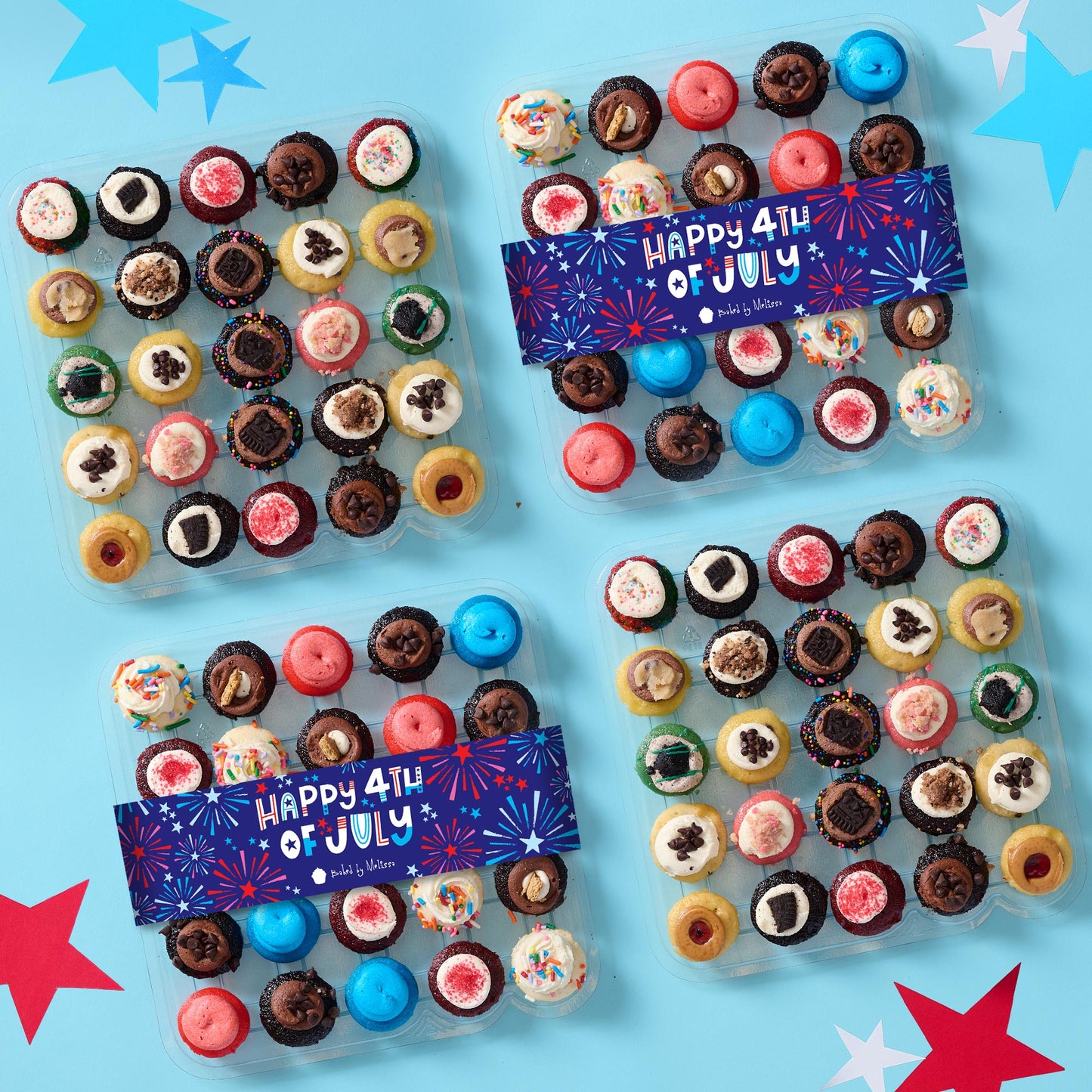Party In The USA Cupcakes 100-Pack