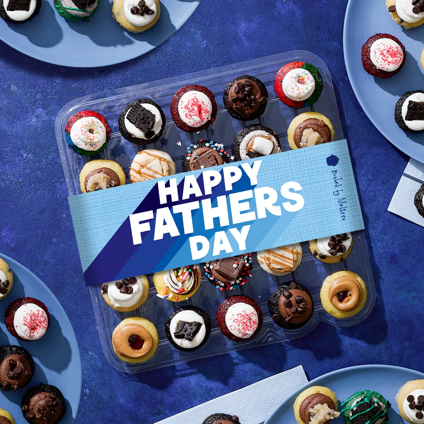 World's Greatest Dad Cupcakes 25-Pack