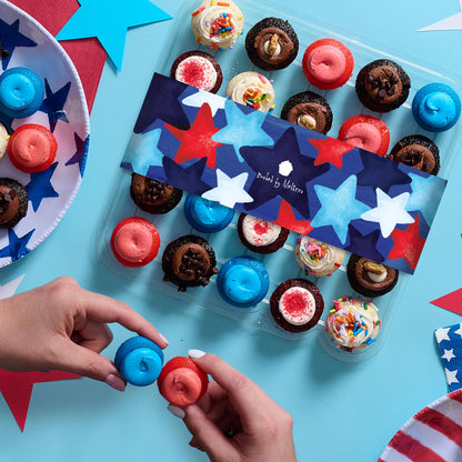 S'mores & Stripes Cupcakes