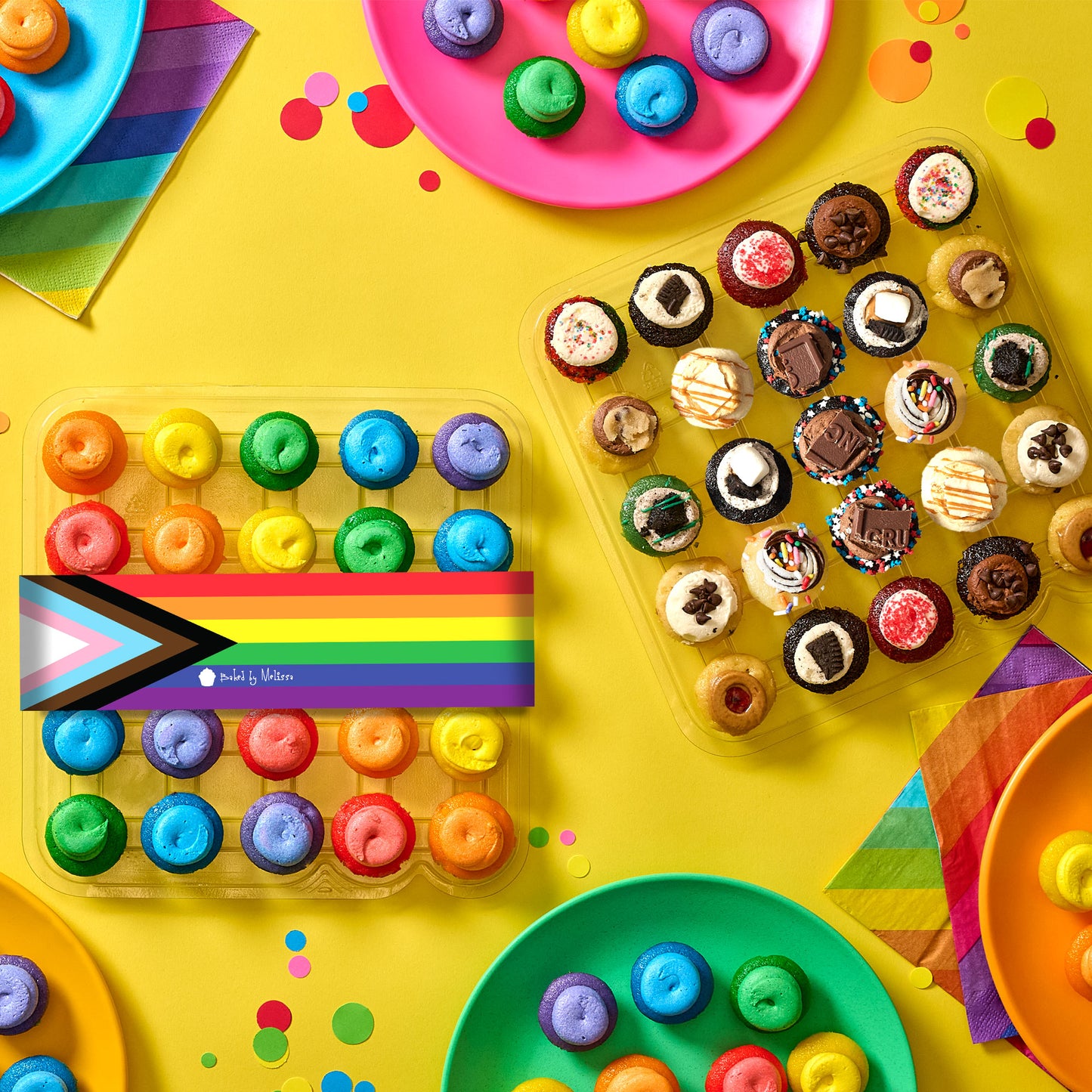 Pride & Shine Cupcakes 50-Pack