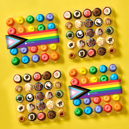 The Rainbow Effect Cupcakes 100-Pack