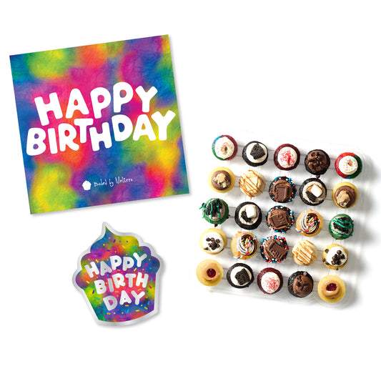 Birthday Essentials Gift Box 25-Pack & Birthday Card