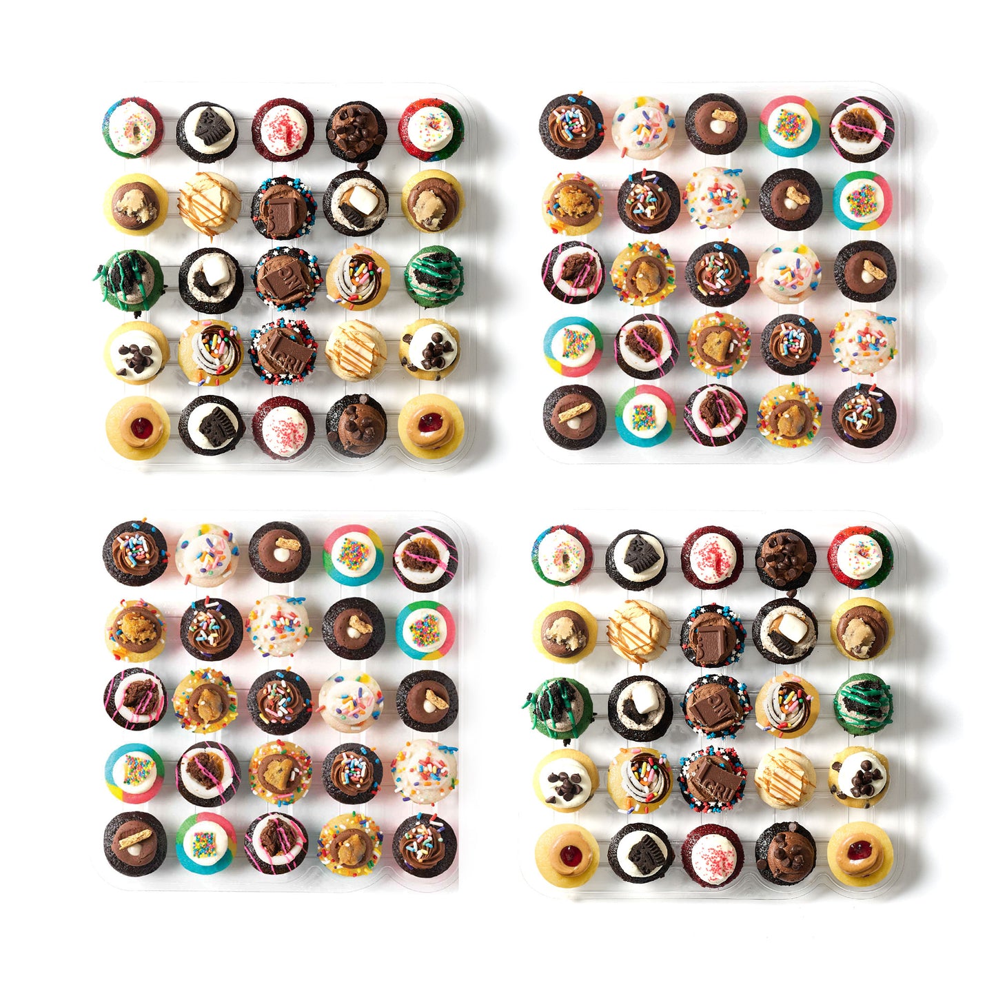 All The Flavors Cupcakes 100-Pack