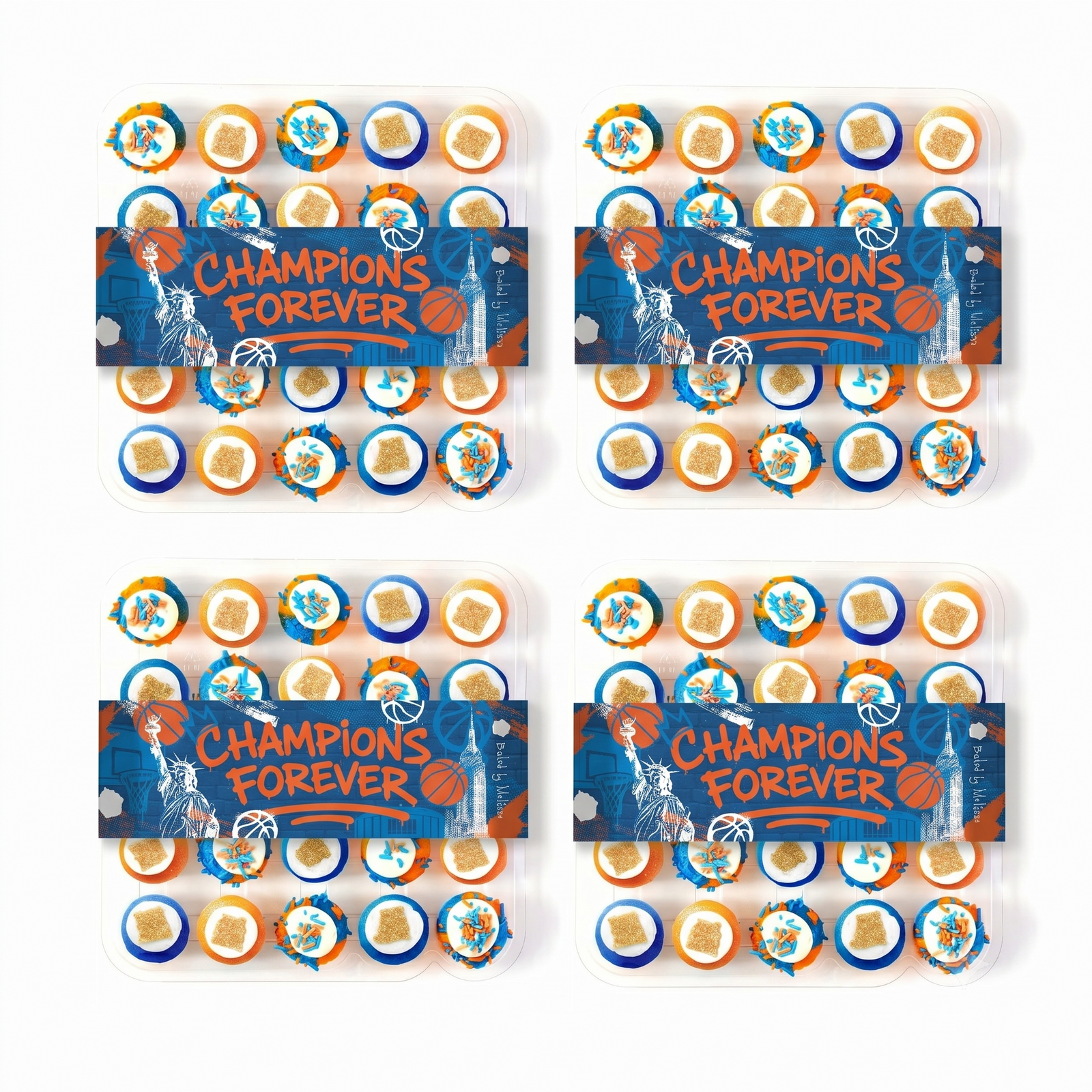 New York Champions Cupcakes 100-Pack