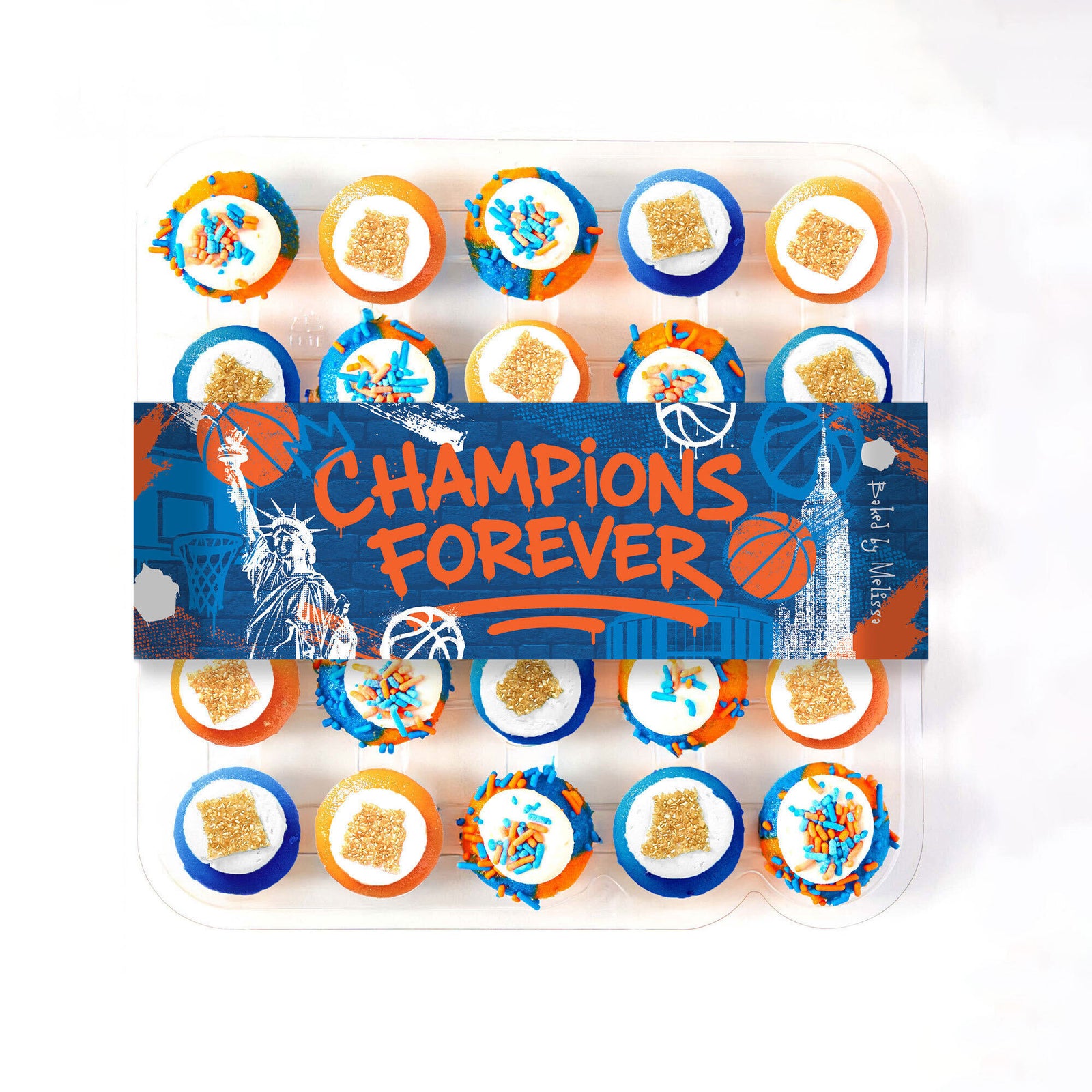 New York Champions Cupcakes 25-Pack