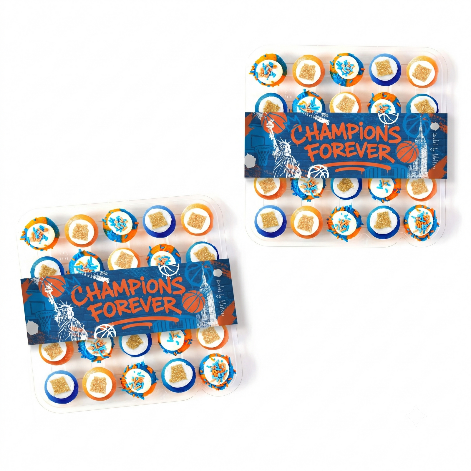 New York Champions Cupcakes 50-Pack