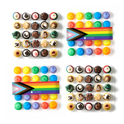 The Rainbow Effect Cupcakes 100-Pack