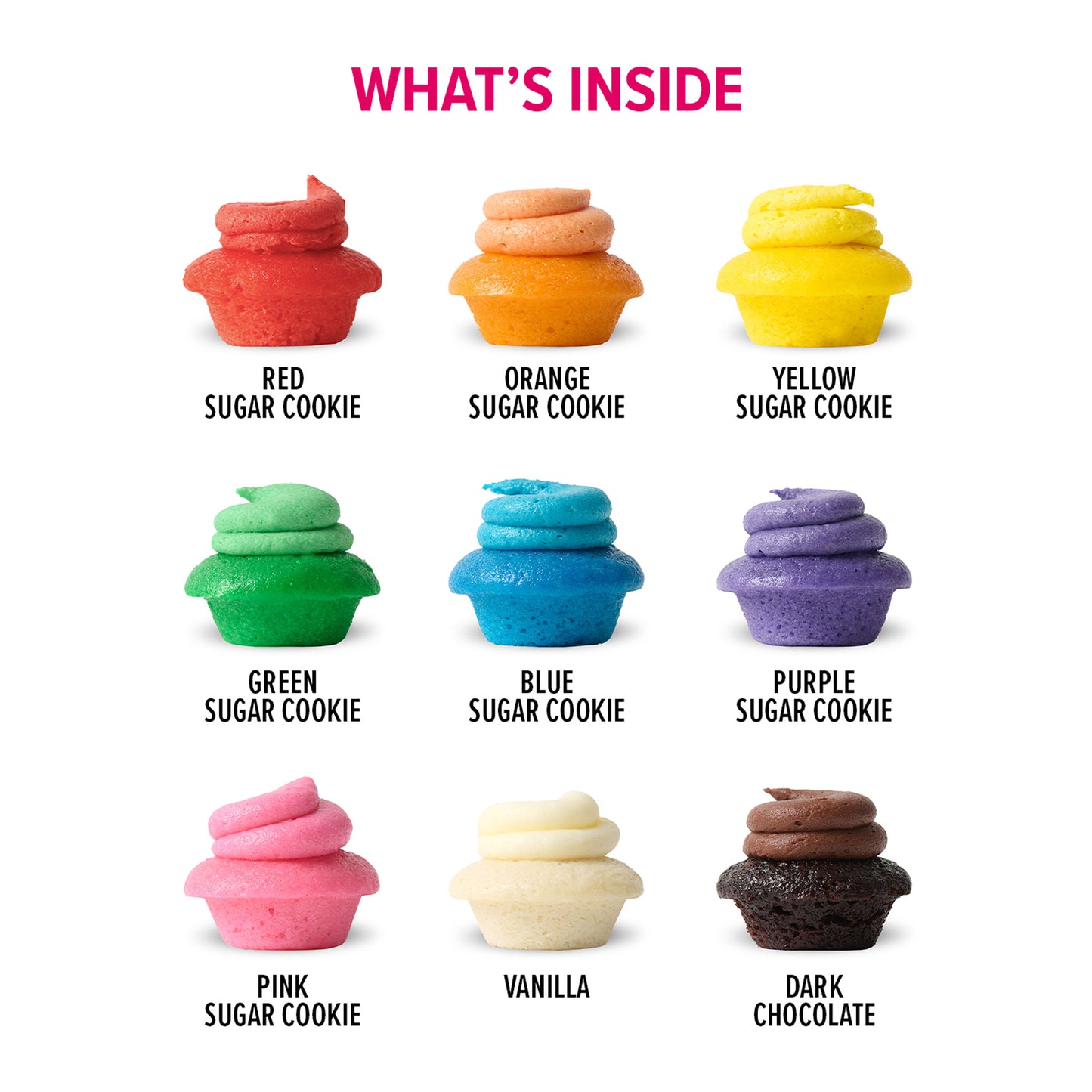 School Pride 25-Pack Cupcakes