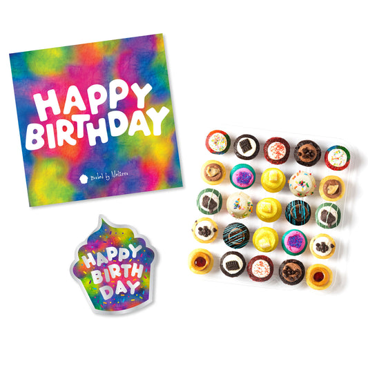 Birthday Essentials Gift Box 25-Pack & Birthday Card