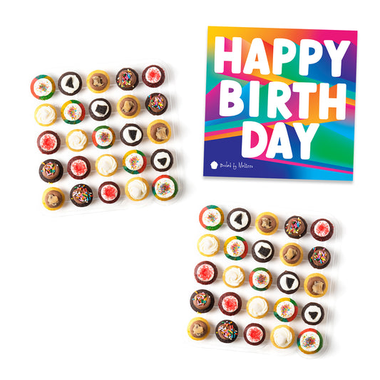 Gluten-Free Groovy Birthday Gift Box 50-Pack