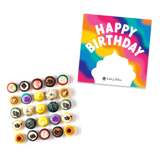 Birthday Gift Box 25-Pack w/ Latest & Greatest Cupcakes