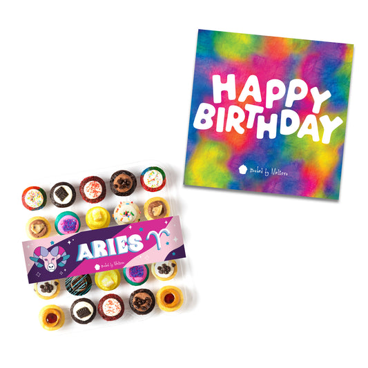 Birthday Gift Box 25-Pack w/ Zodiac Cupcakes