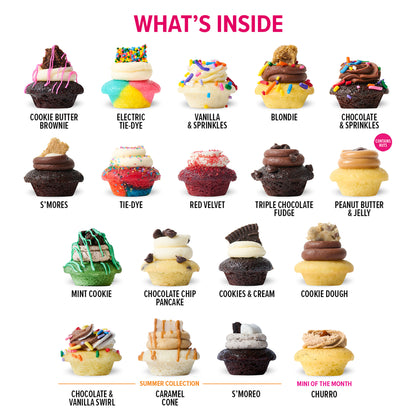 All The Flavors Cupcakes 100-Pack