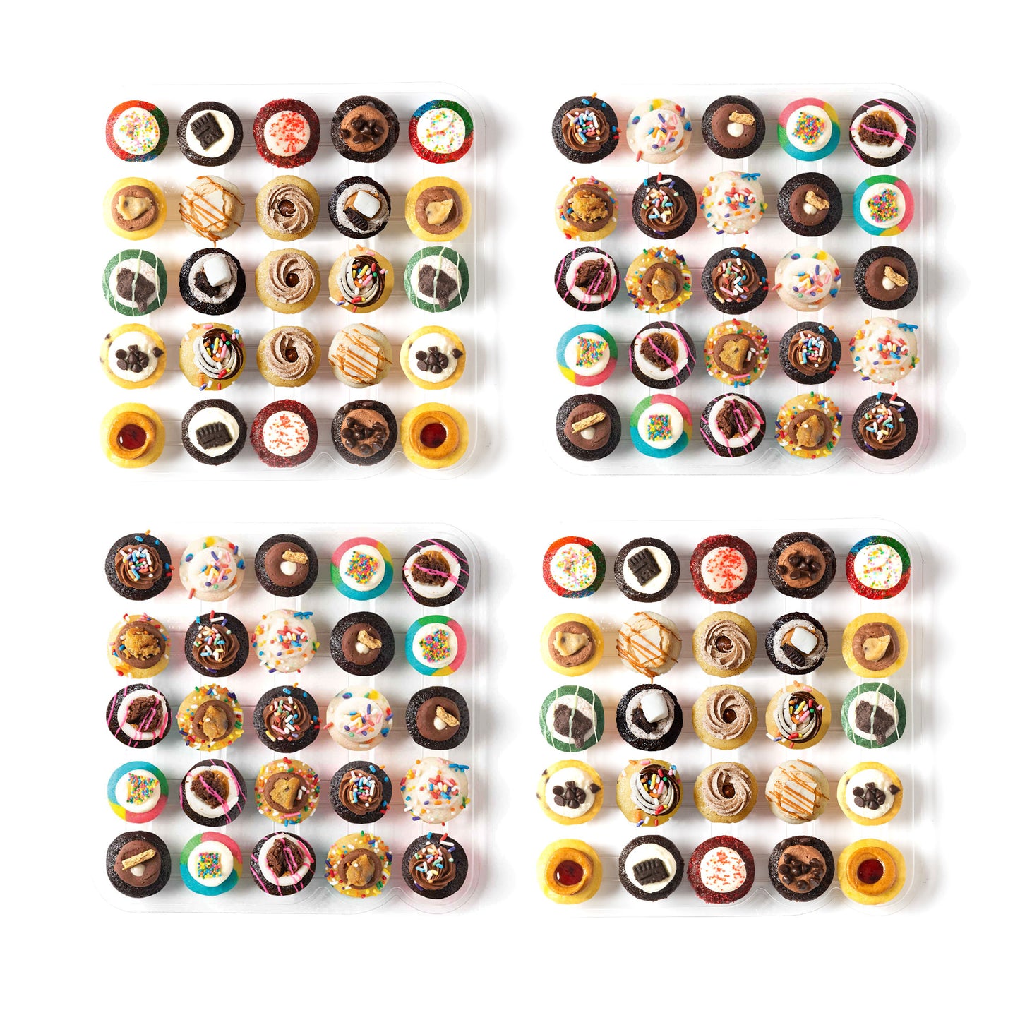 All The Flavors Cupcakes 100-Pack