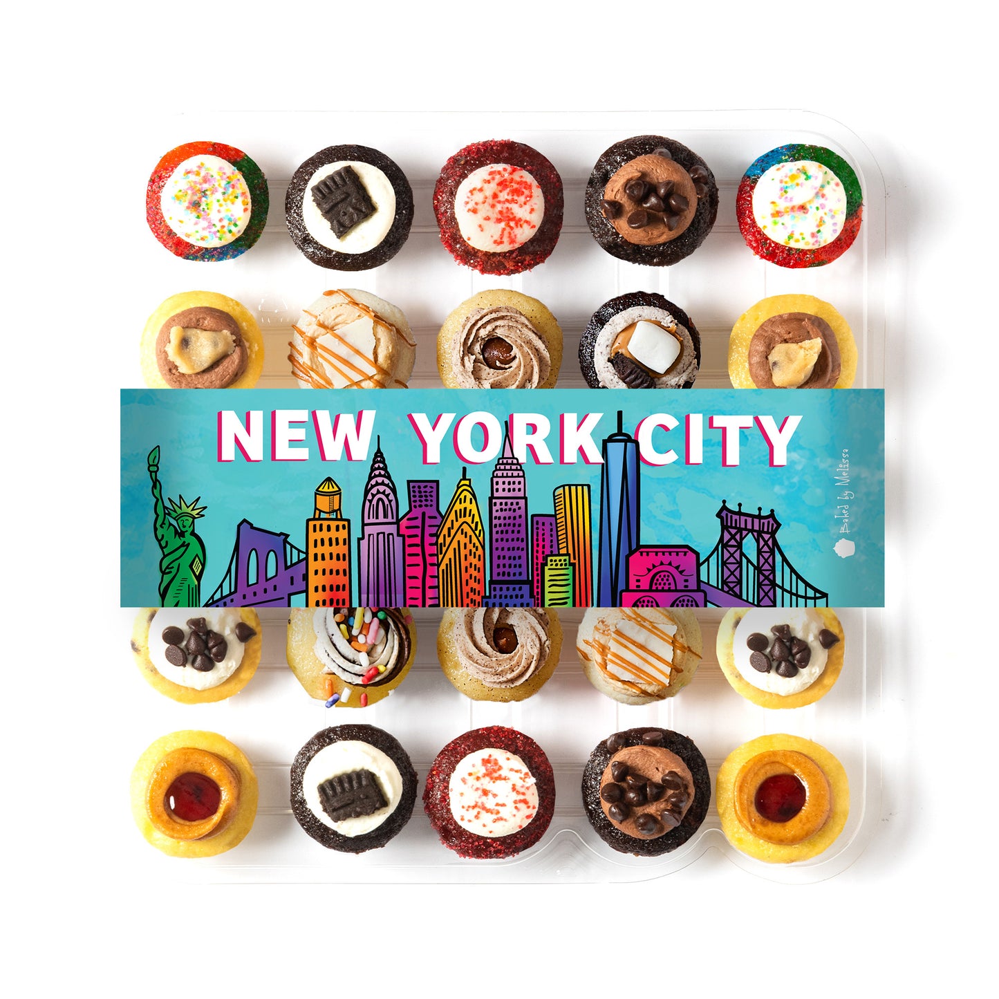 NYC Tourist Cupcakes 25-Pack