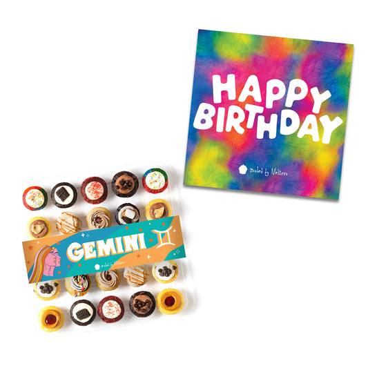 Birthday Gift Box 25-Pack w/ Zodiac Cupcakes