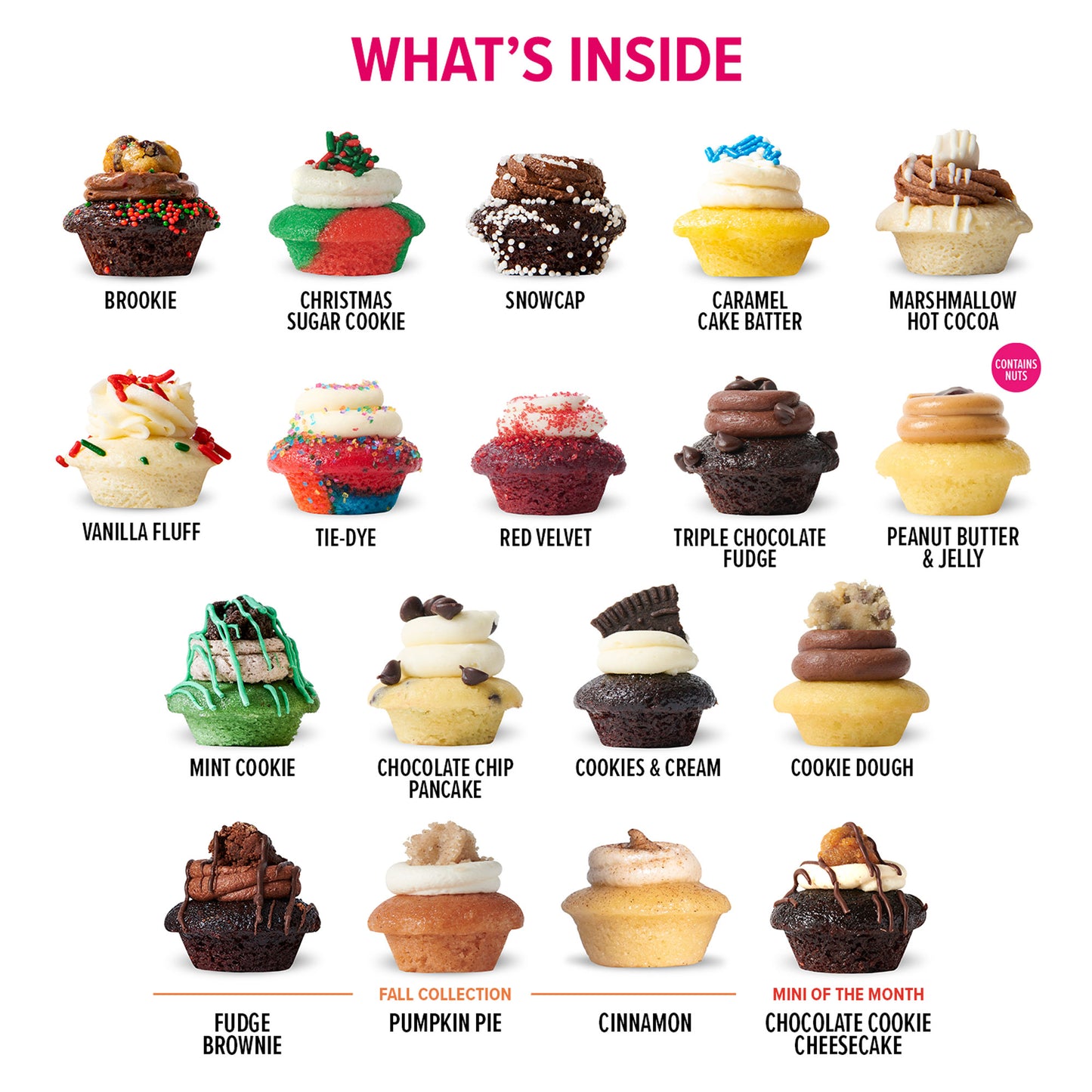 Holiday Party Cupcakes 100-Pack