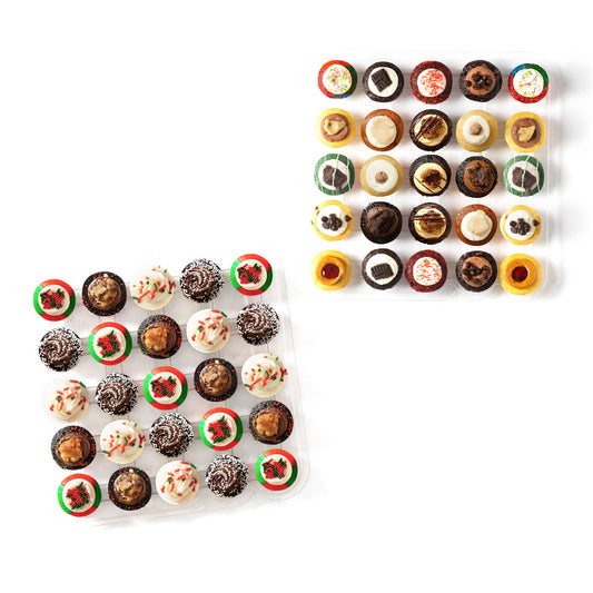 Tinsel Time Cupcakes 50-Pack