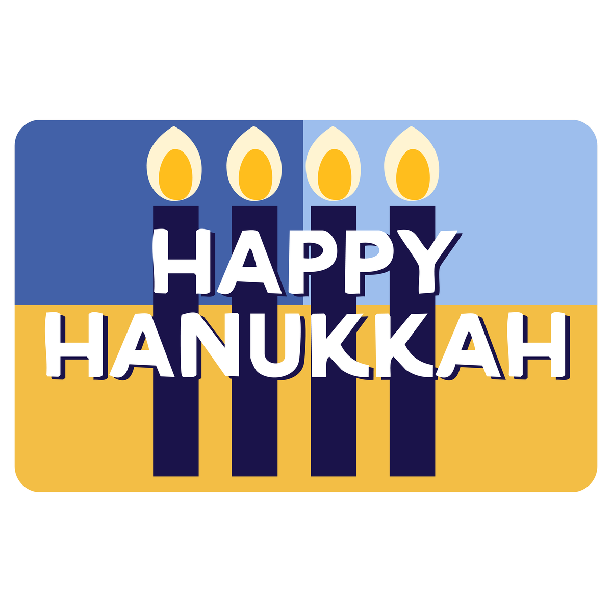 Happy Hanukkah E-Gift Card