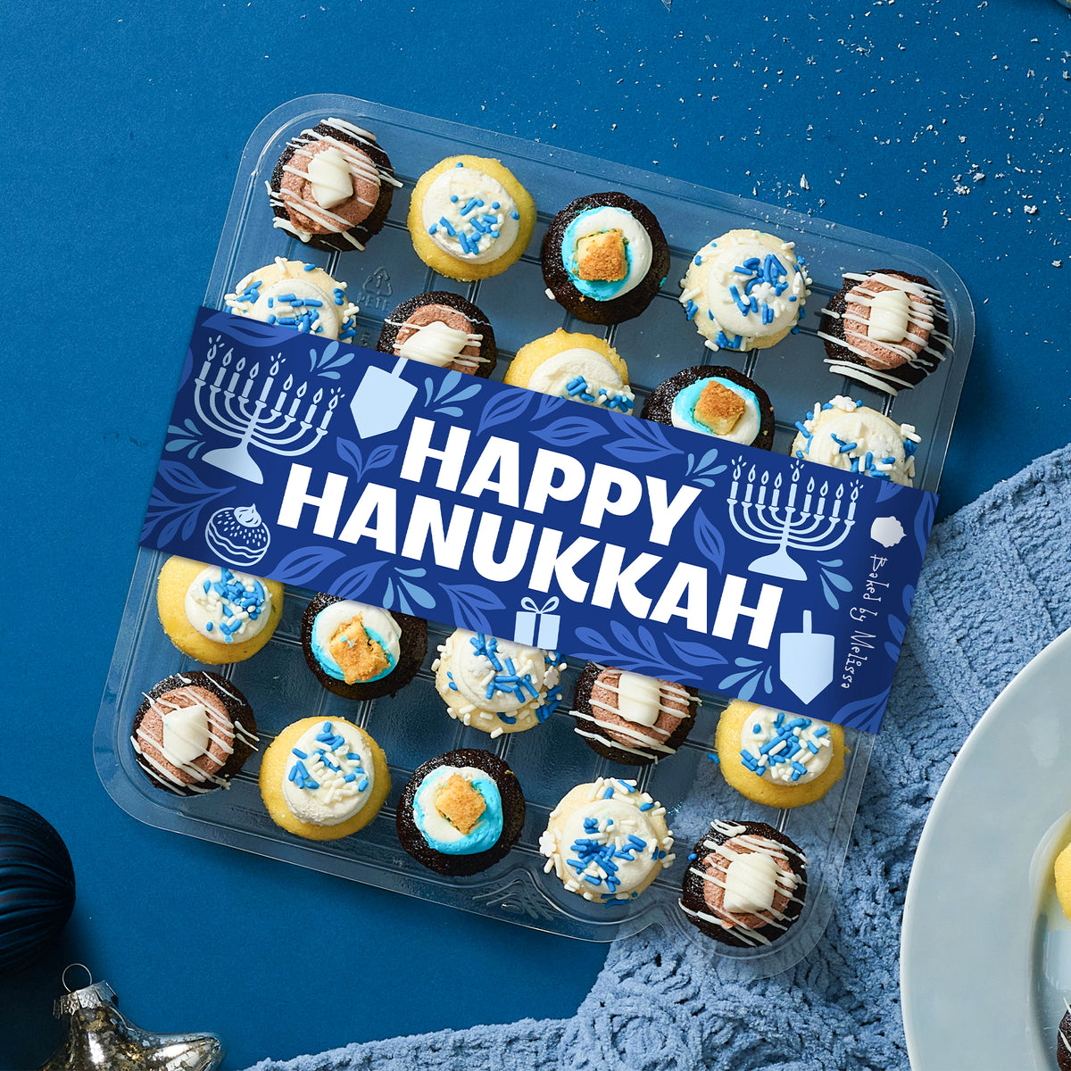 Hanukkah Gathering Cupcakes 50-Pack