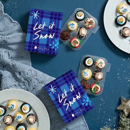 Let it Snow Cupcakes 6-Pack (Bundle of 4)