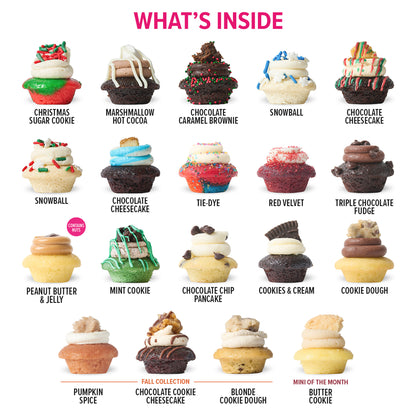 Holiday Party Cupcakes 100-Pack