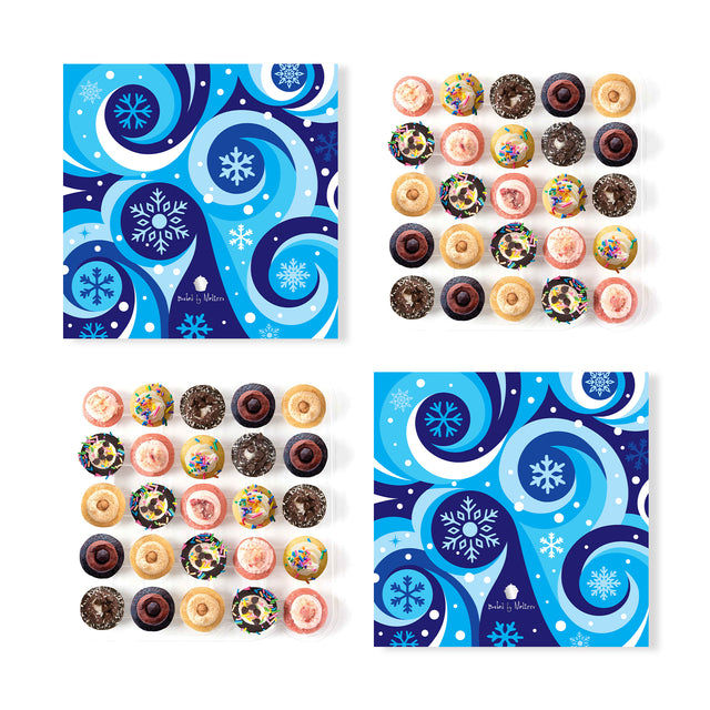 Holiday Gift Box 25-Pack w/ Vegan Cupcakes (Bundle of 2)