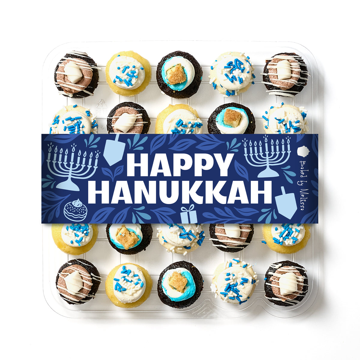 Hanukkah Cupcakes 25-Pack