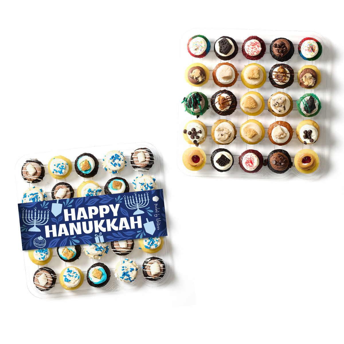 Hanukkah Gathering Cupcakes 50-Pack