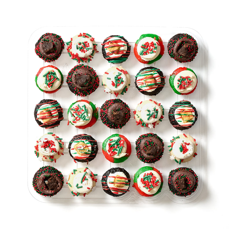Holiday Cheer Cupcakes 25-Pack